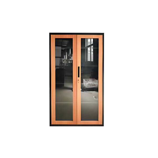 2 Swing Glass Doors Cabinet