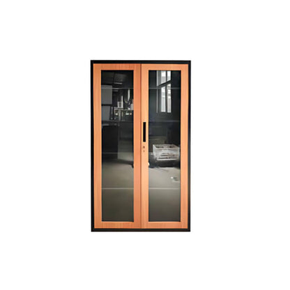 2 Swing Glass Doors Cabinet