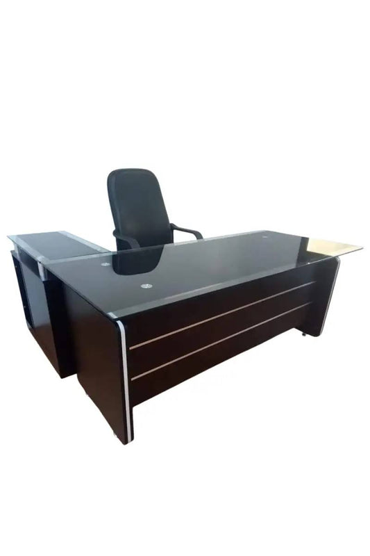 Glass Top Executive Table